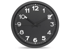 Pendule reflects redditch black