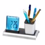 Pendulette 4 en 1 pot à crayons Au choixSilver