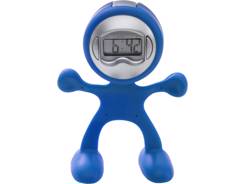 Pendulette en gomme publicitaire