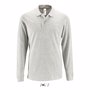 Polo sol's perfect lsl men BlancBlanc chiné