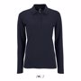 Polo sol's perfect lsl women BleuFrench marine