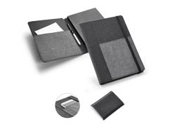 Conférencier tissu A5 couverture rigide