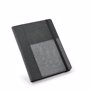 Conférencier tissu A5 couverture rigide GrisGris
