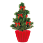 Petit Sapin Cadeau Noeuds 20-30 cm, en emballage i Au choixMa couleur