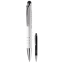 Petit stylo bille avec stylet Blancblanc