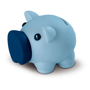 Petite tirelire Bleubleu clair