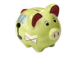 Piglet - tirelire cochon