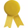 Pin's avec ruban JauneJaune