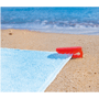 Pince drap de plage Jaune Rougerouge