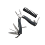 Pince multifonctions 'locker' grise, 18 fonctions Noirnoir