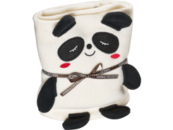 Plaid polaire peluche ours panda