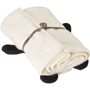 Plaid polaire peluche ours panda Au choixbeige
