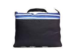 Plaid polaire publicitaire dans une housse