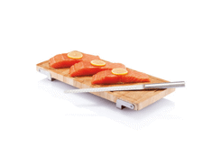 Planche et couteau à saumon/jambon Laxx