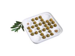 Plat à olives publicitaire