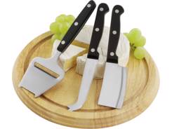 Plateau à fromages en bois publicitaire