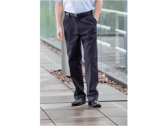 Pleat chino trousers pantalon à pinces avec traite