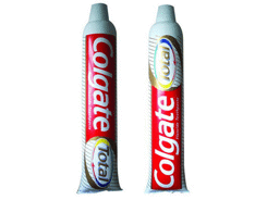 PLV gonflable dentifrice