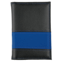 Poche de permis look plus Noirnoir/bleu