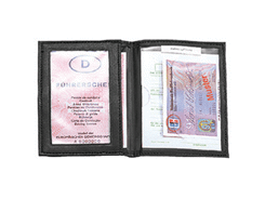 Poche permis de conduire barre