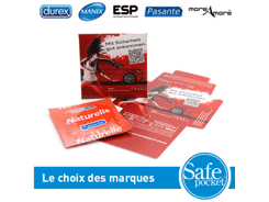 Pochette 1 préservatif en sachet