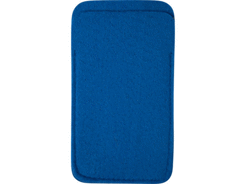 Pochette téléphone bleu