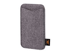 Pochette téléphone feutrine