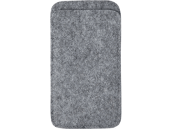 Pochette téléphone gris
