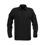 Polo coton et elasthanne manches longues lourd Au choixBlack