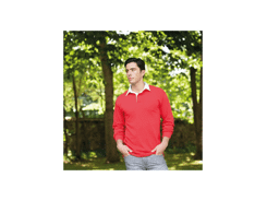 Polo de rugby homme manches longue