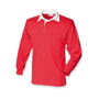 Polo de rugby homme manches longue Au choixRed