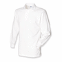 Polo de rugby homme manches longue Au choixWhite