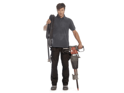 Polo de travail avec poche poitrine