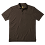 Polo de travail avec poche poitrine Marronmarron
