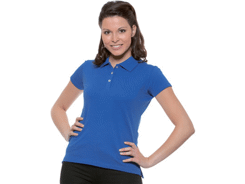 Polo de travail pour femme manches courtes