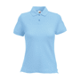 Polo femme cintré Au choixSky Blue