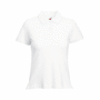 Polo femme cintré Au choixWhite