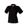 Polo femme maille piquée Au choixBlack
