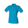Polo femme maille piquée Au choixTurquoise