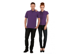 Polo femme piqué lourd