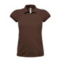 Polo femme piqué lourd Au choixBrown