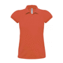 Polo femme piqué lourd Au choixSunset Orange