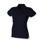 Polo femme piqué stretch Au choixNavy