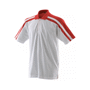 Polo homme à bandes contrastées RACING Au choixWhite / Red