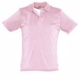 Polo homme aspect double col Pacific Au choixrose pale et blanc