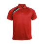 Polo homme manches courtes Au choixSporty Red / Black /