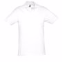 Polo homme piqué lourd manches courtes spirit Blancblanc