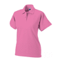 Polo maille piquée femme Au choixFuchsia