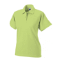 Polo maille piquée femme Au choixLime