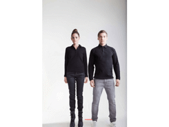 Polo manches longues femme modern stretch